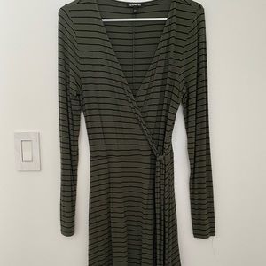 Express wrap dress